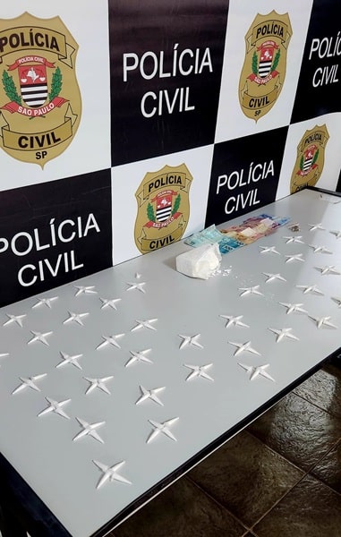 DISE prende homem maconha cocaína e dinheiro no Jardim Monte Carlo