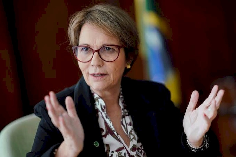 ‘Agricultura que exporta não tem nada a ver com Amazônia’, diz ministra