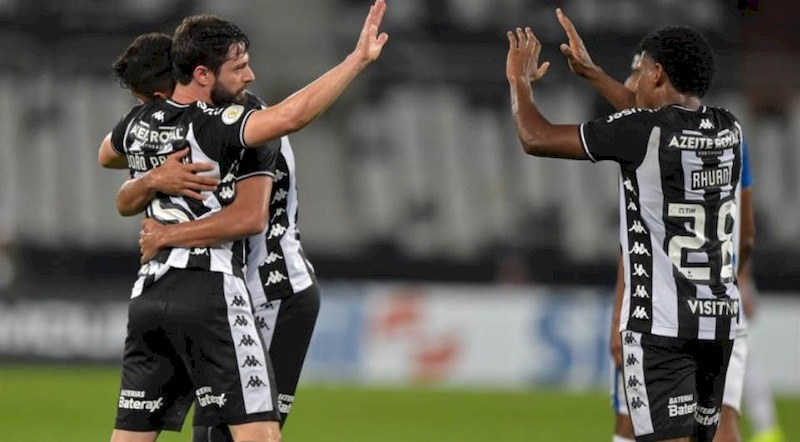 Botafogo vence Avaí, encerra série de 4 derrotas e sai da zona da degola