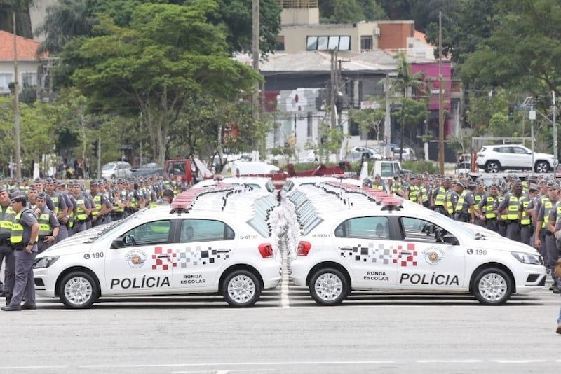 1.820 viaturas são entregues para reforçar a frota da Polícia Militar em SP