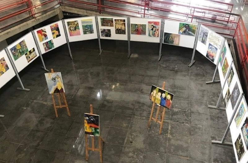 Biblioteca Comunitária da UFSCar recebe exposição de telas em aquarela