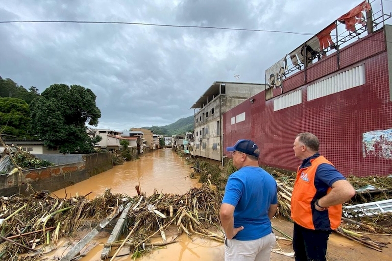 Espírito Santo anuncia ações para empresas afetadas pela chuva
