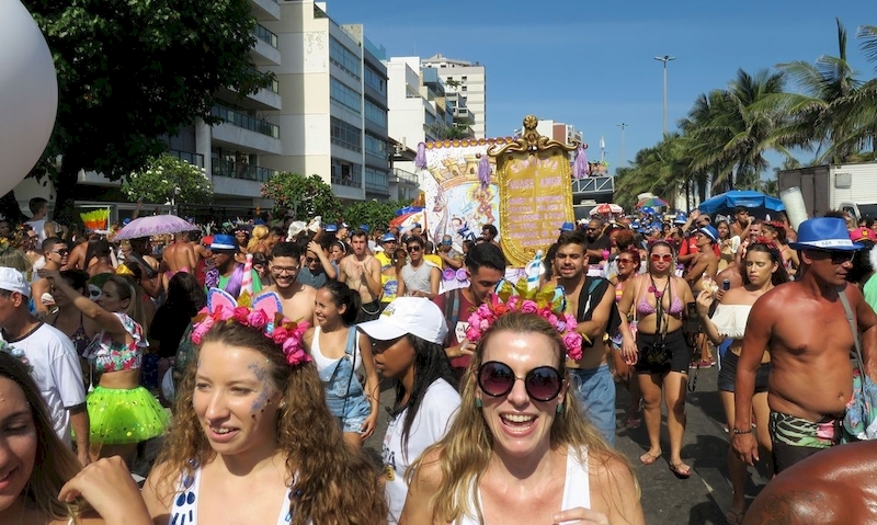 Carnaval segue no Rio de Janeiro neste fim de semana