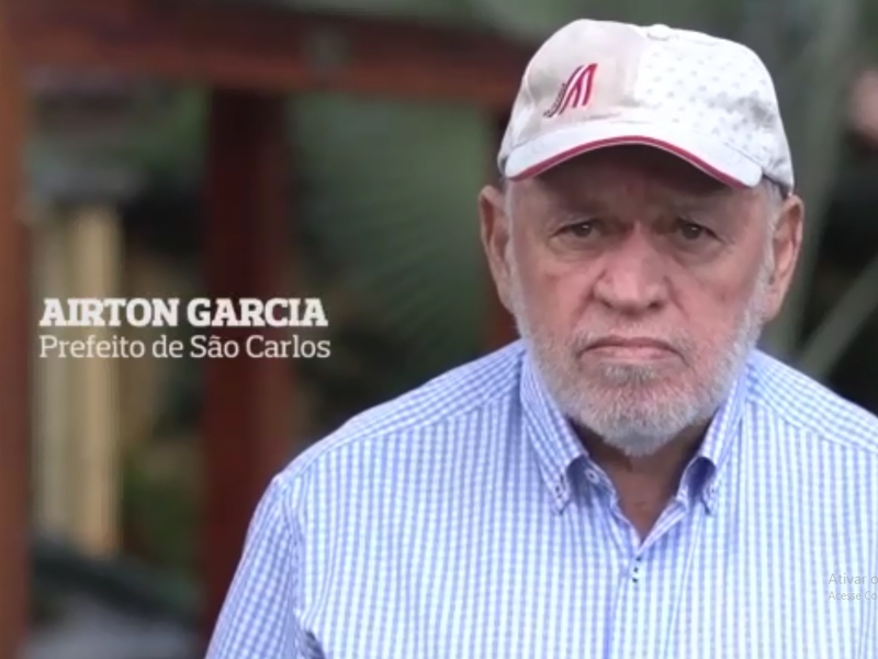 Prefeito Airton Garcia diz aos são-carlenses: “fique em casa!” – Assista