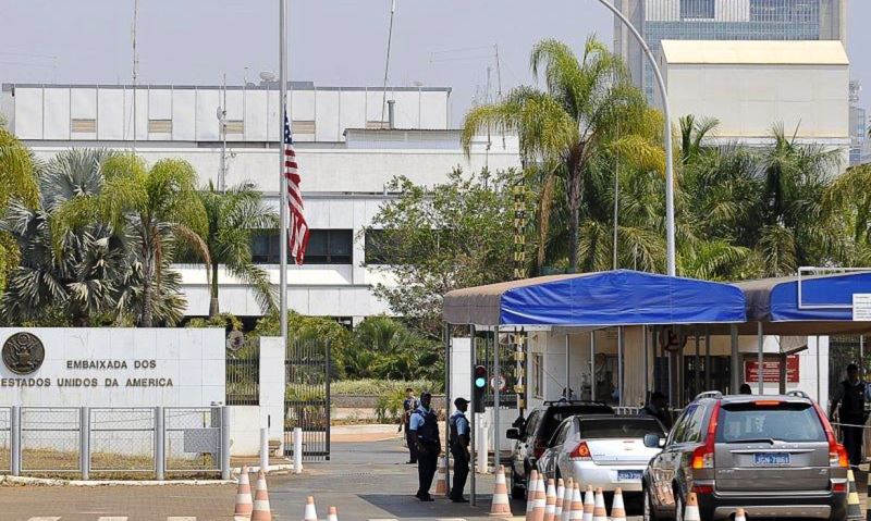 Embaixada dos EUA cancela entrevistas para obtenção de visto no Brasil