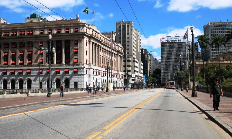 Cidade de São Paulo registra 52% de isolamento social