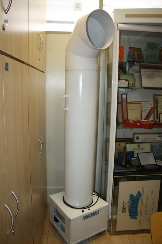 Novo sistema de descontaminação do ar desenvolvido pelo IFSC/USP (EMBRAPII)