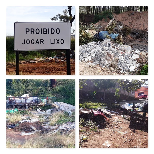 Serviços Públicos remove lixo da área central e do Broa em Itirapina