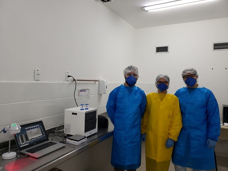 Hospital Universitário recebe equipamento para diagnóstico rápido do coronavírus