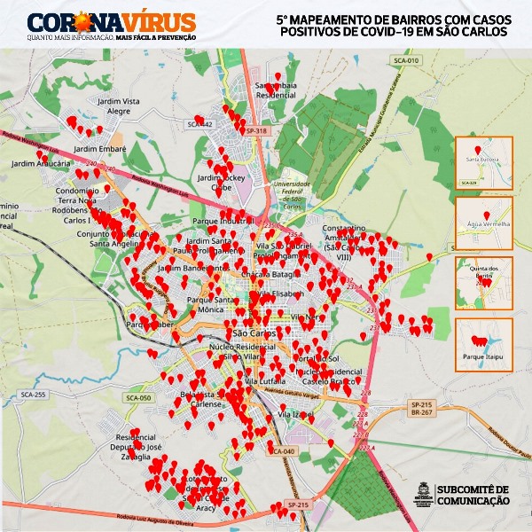 Cidade Aracy lidera número de casos