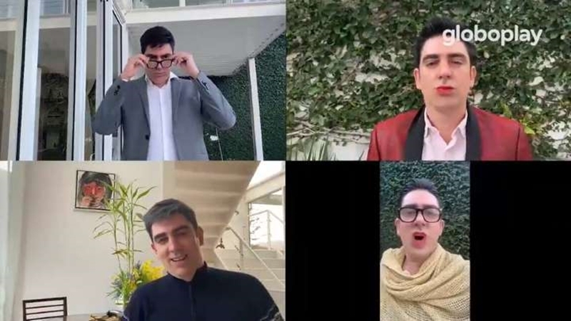 Marcelo Adnet é elogiado por encenar live com Ciro, Marina, Lula e Dilma