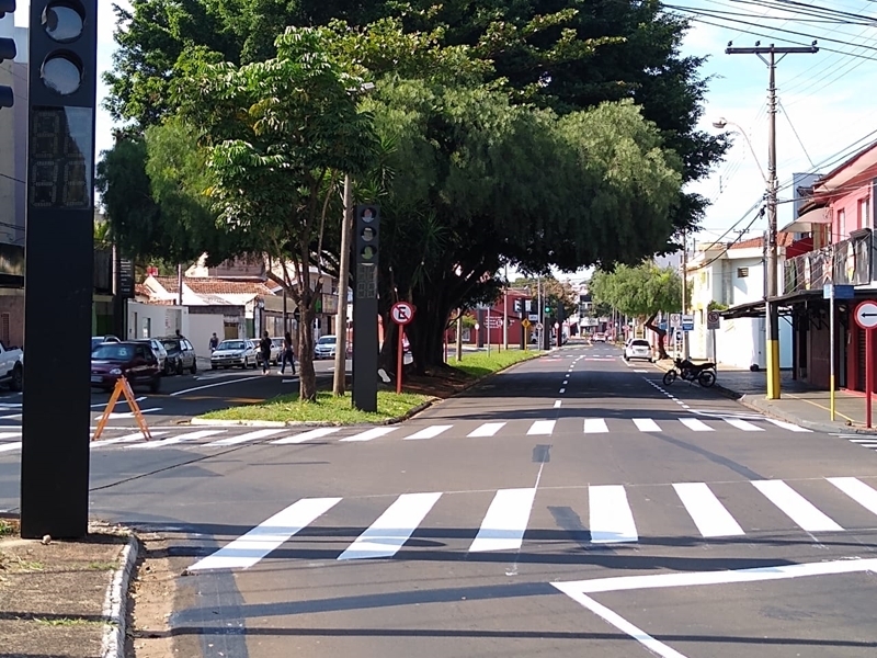 Novos semáforos entram em operação no Centro de São Carlos