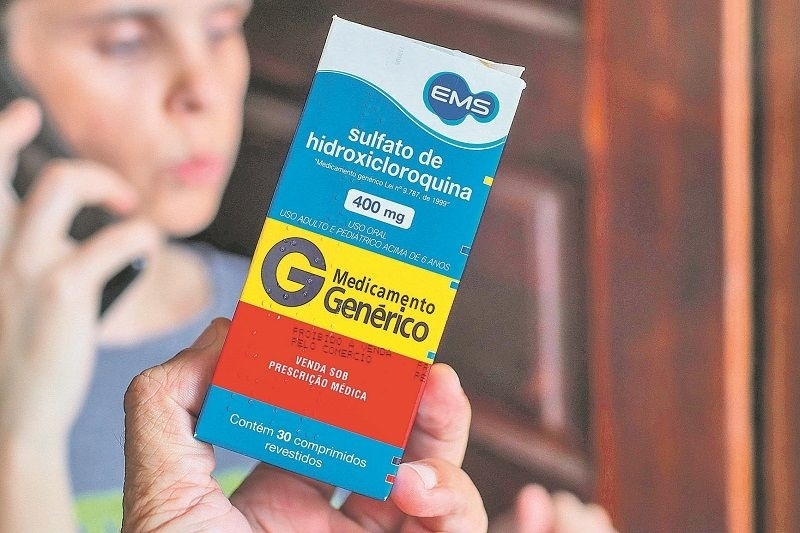 Sem evidência, governo liga cloroquina a contágio menor