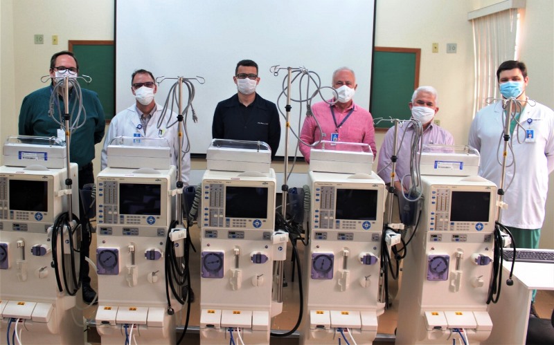 Santa Casa recebe 30 novas máquinas para tratamento de hemodiálise