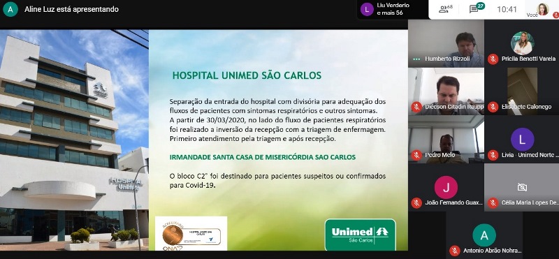 Unimed apresenta suas ações de combate à pandemia