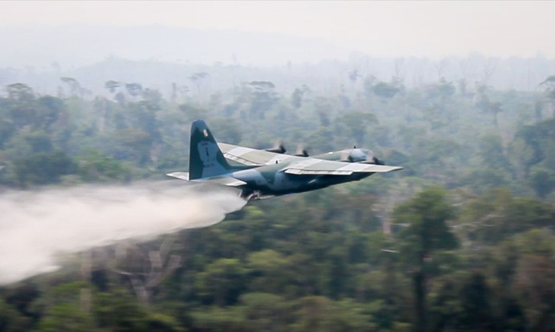 Mourão manifesta preocupação com incêndios na Amazônia