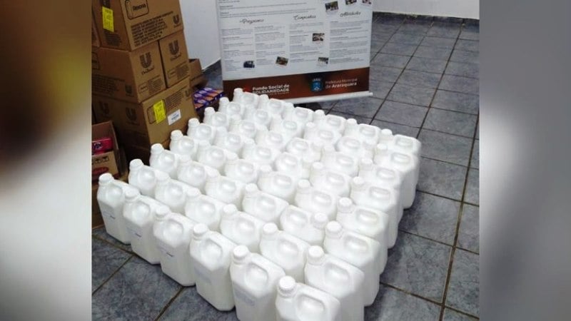 Instituto de Química da Unesp doa mais 240 litros de álcool em gel