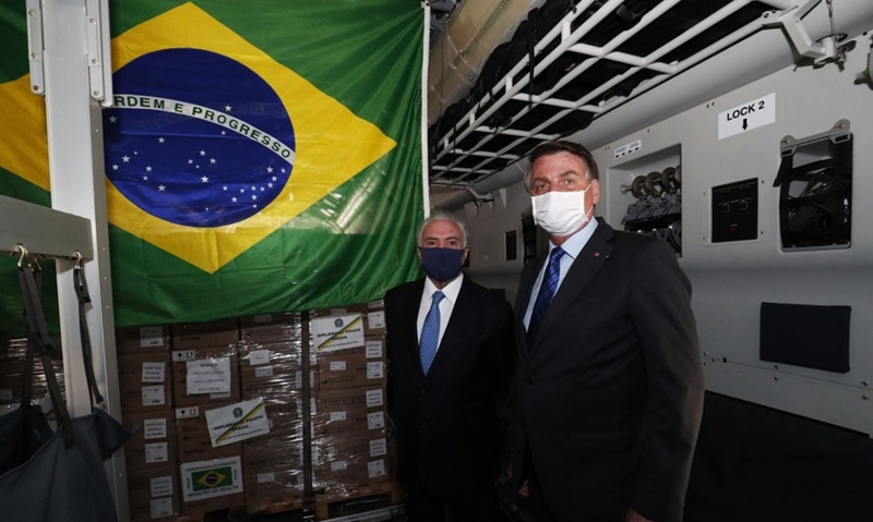 Missão brasileira embarca com 6 toneladas de material a Beirute