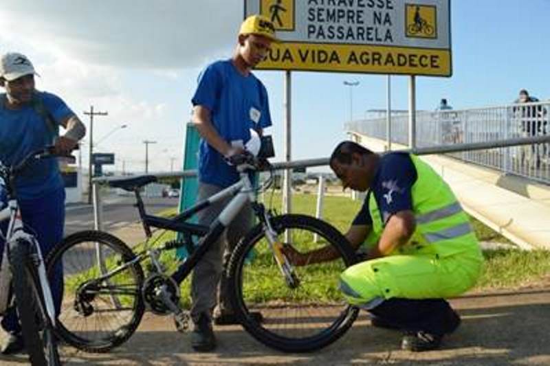 Intervias realiza campanha para ciclistas na SP-215