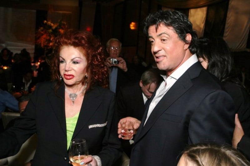 Morre Jackie Stallone, mãe de Sylvester Stallone