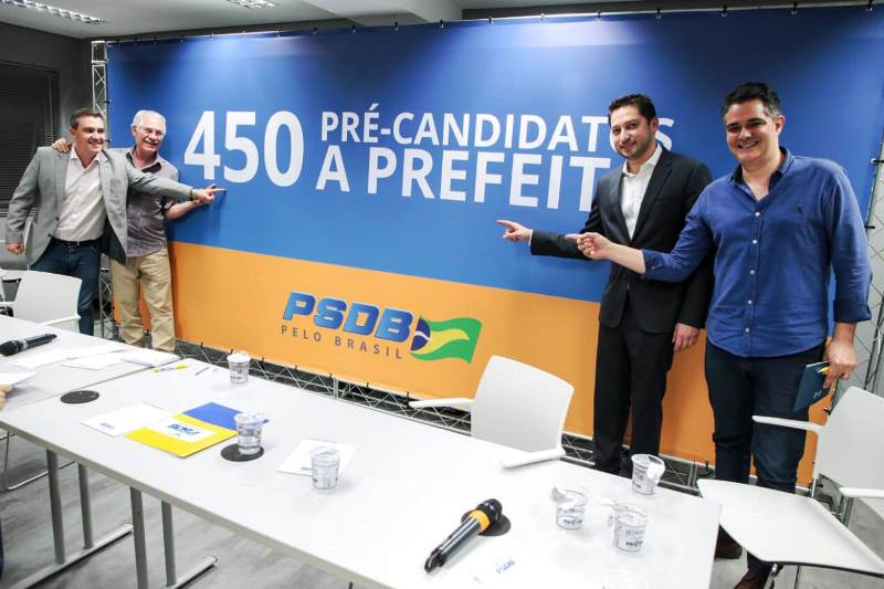 PSDB-SP terá número recorde de candidaturas a prefeito e vereador