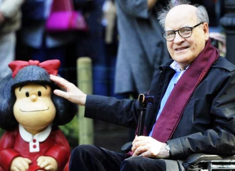 Quino, criador de Mafalda, morre aos 88 anos