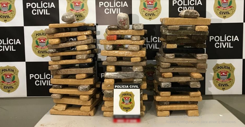 Polícia Civil apreende mais de 100 quilos de maconha na região