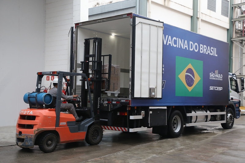 São Paulo entrega mais 1,8 milhão de doses da vacina do Butantan