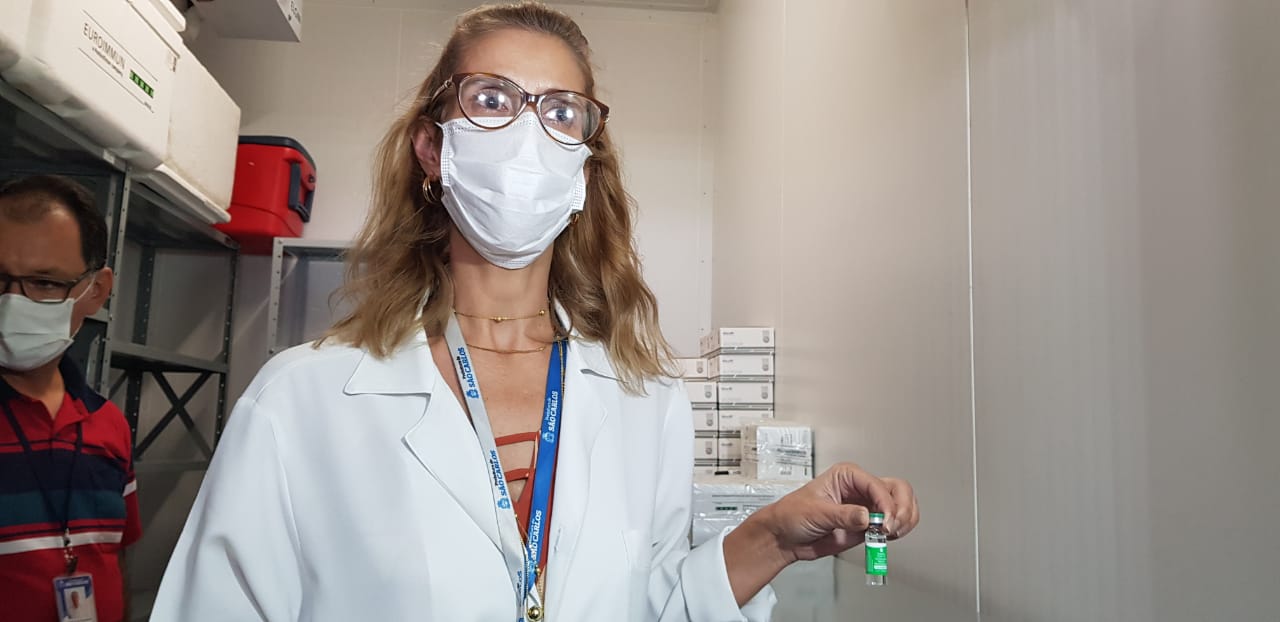São Carlos recebe 3.050 doses da vacina da Fiocruz