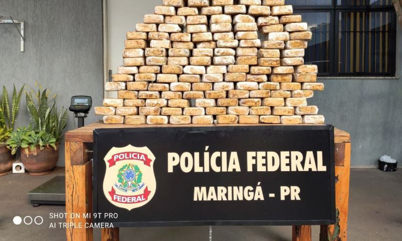 Polícia Federal apreende 154 kg de crack em caminhão que teria saído de Ponta Porã