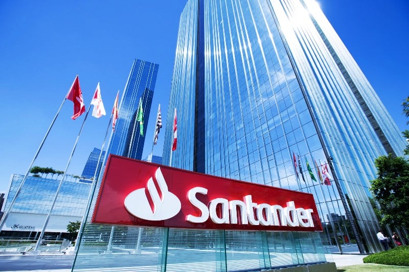 Santander Brasil tem lucro líquido de R$ 3,958 bilhões
