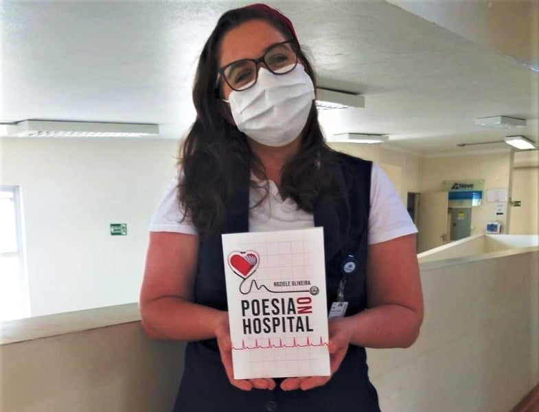 Enfermeira da Santa Casa lança livro de poesia em homenagem aos pacientes