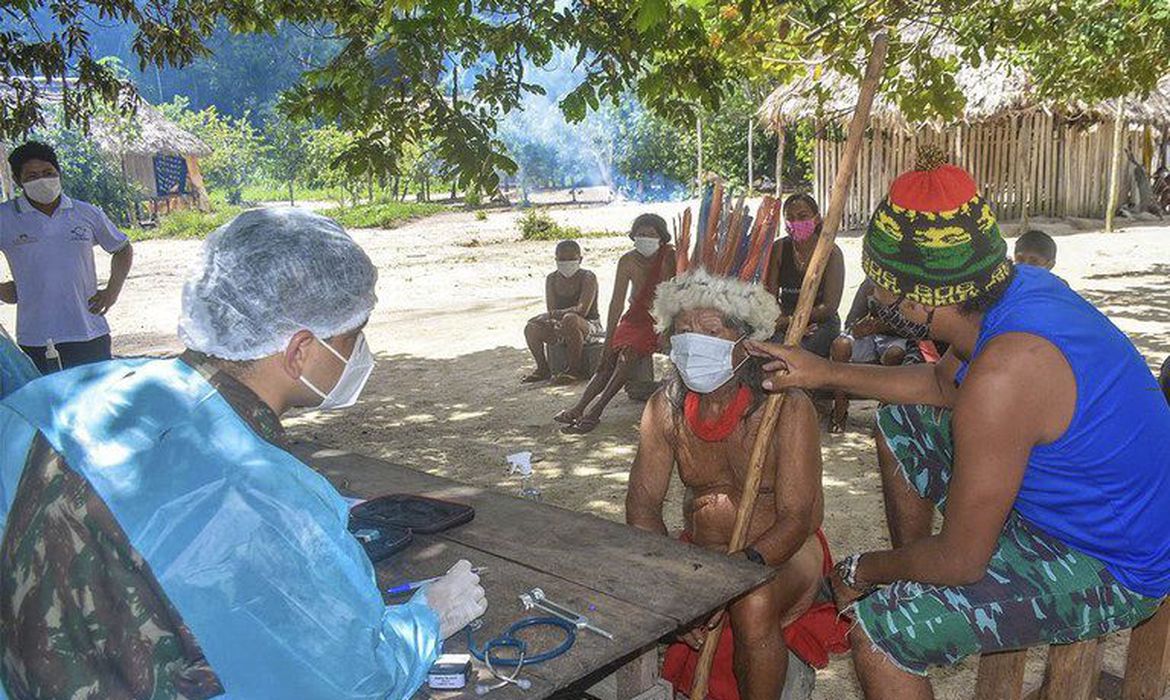 Mais de 60% dos indígenas maiores de 18 anos foram vacinados