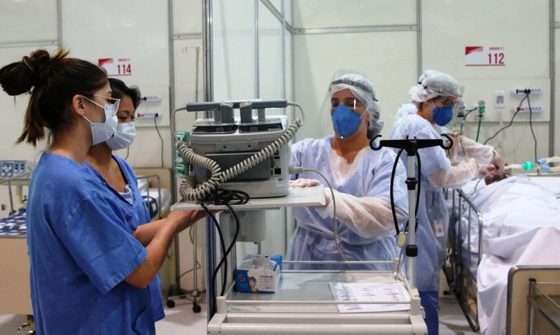 Pandemia aumentou estresse em profissionais de saúde