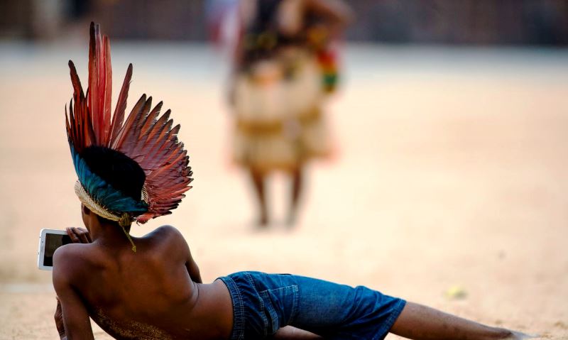 Mostra de Contadores de História reconta as trilhas indígenas