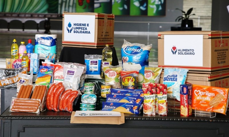 Governo de São Paulo entrega cestas básicas do Programa Alimento Solidário