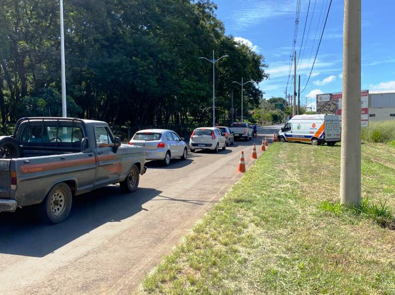 Prefeitura instala barreiras sanitárias nas entradas da cidade