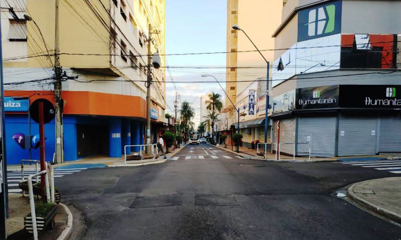 Lockdown tem início em Araraquara