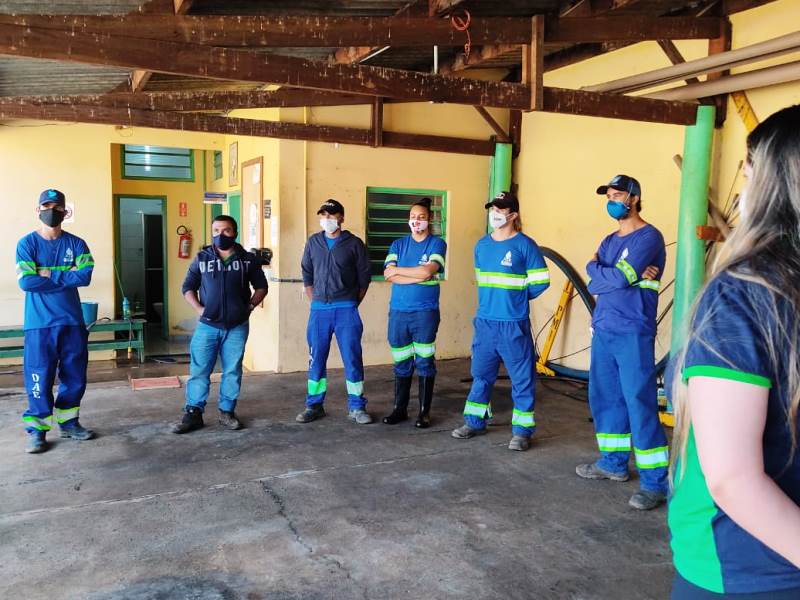 Palestra reforça importância do uso de equipamentos de proteção individual