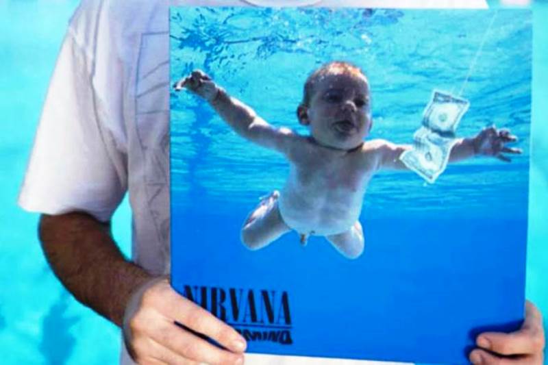 Rapaz que posou ainda bebê na capa de ‘Nevermind’ processa Nirvana