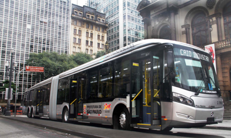São Paulo reduz percentual de ônibus muito poluentes na frota