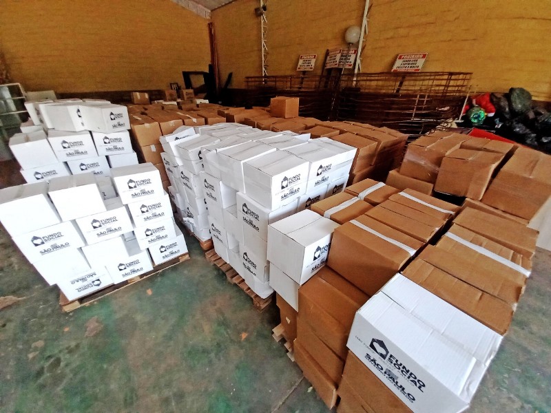 Fundo Social do Estado envia mais 852 cestas básicas para Prefeitura