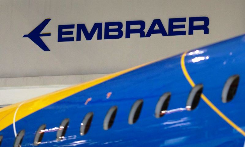 Venda de aviões impulsionam ações da Embraer na Bolsa de Valores