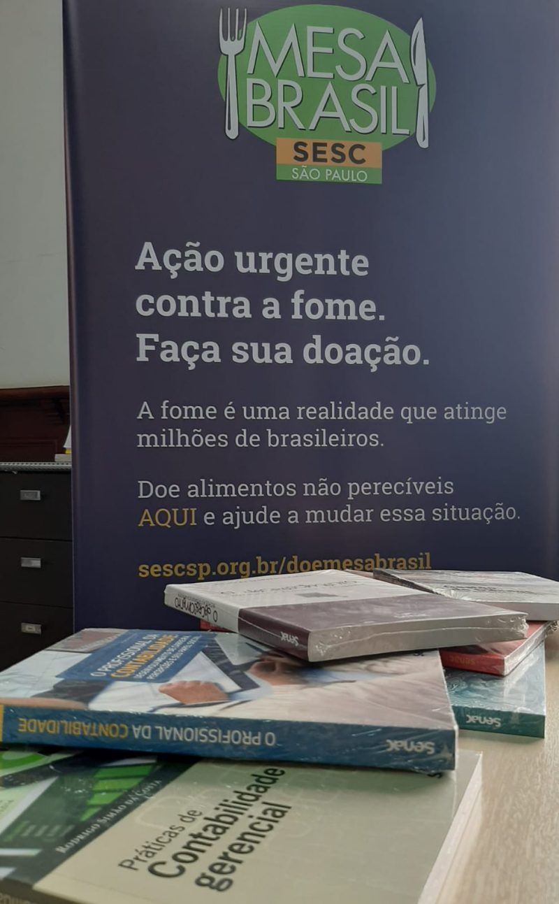 Ação Mesa Brasil de combate à fome ganha apoio do setor contábil