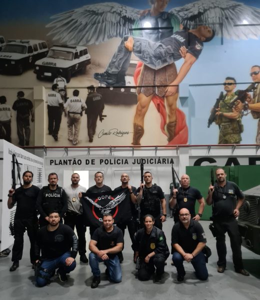 GOE da Polícia Civil de São Carlos realiza treinamento na sede do DOPE em São Paulo