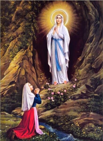 A linda história de Nossa Senhora de Lourdes e Santa Bernadette