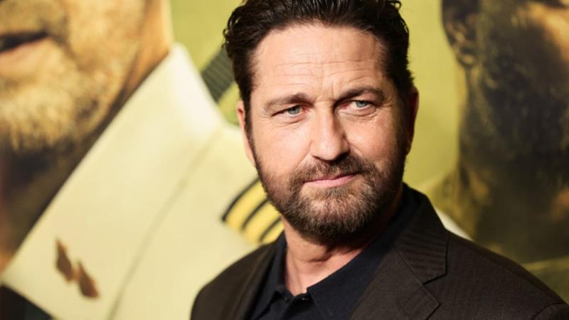 Gerard Butler revela acidente com ácido fosfórico no set do seu novo filme