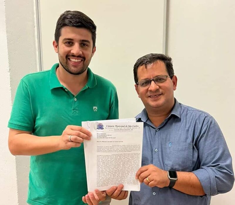 Bruno Zancheta visita todas as escolas municipais e apresenta relatório ao secretário