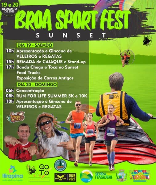 “Broa Sport Fest” começa amanhã no Balneário Santo Antônio