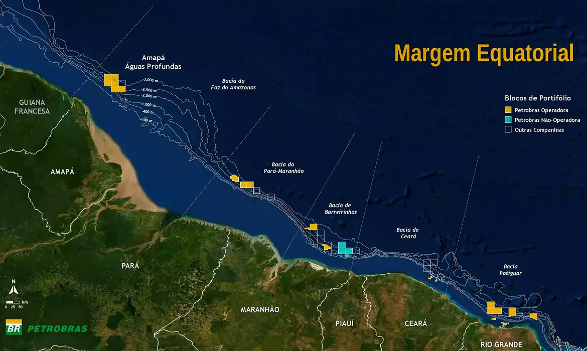 Petrobras envia sonda à Margem Equatorial para retomar exploração